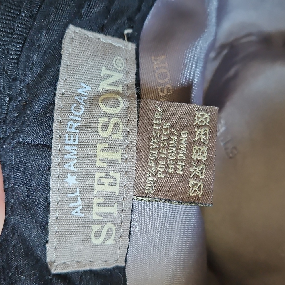 Stetson Stylish Black Fedora Hat - Picture 11 of 16